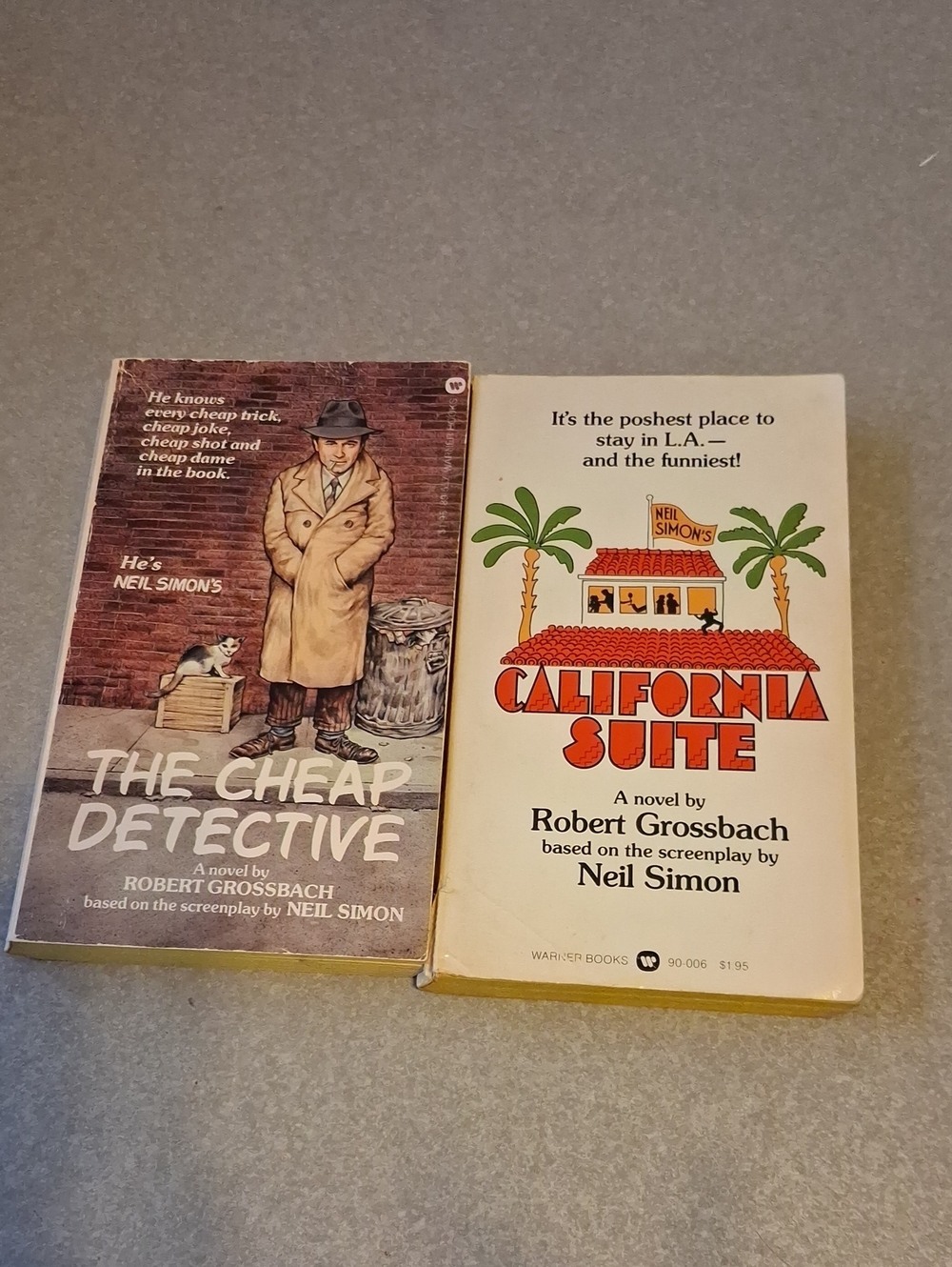 2 Paperback Books By Robert Gossbach (Neil Simon Screenplays)
